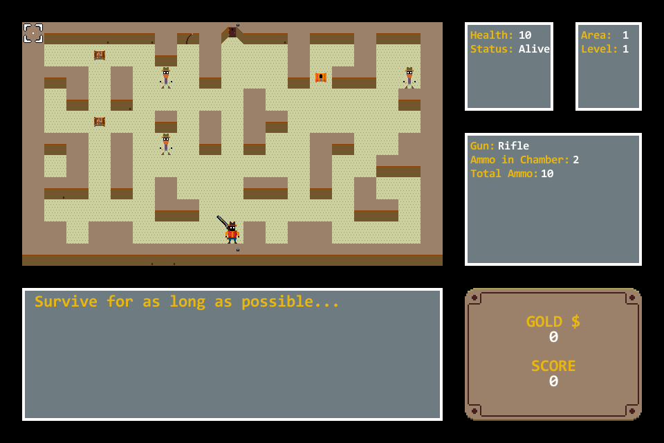 Seven Day Roguelike Screenshot - March 15 2014